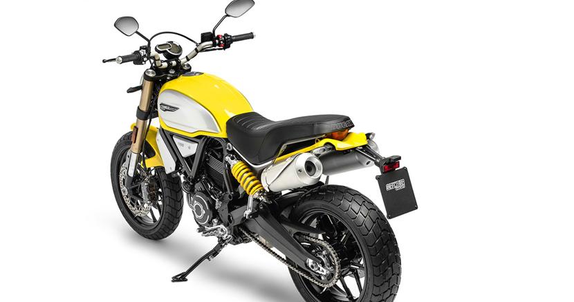 Ducati scrambler 1100 yellow top